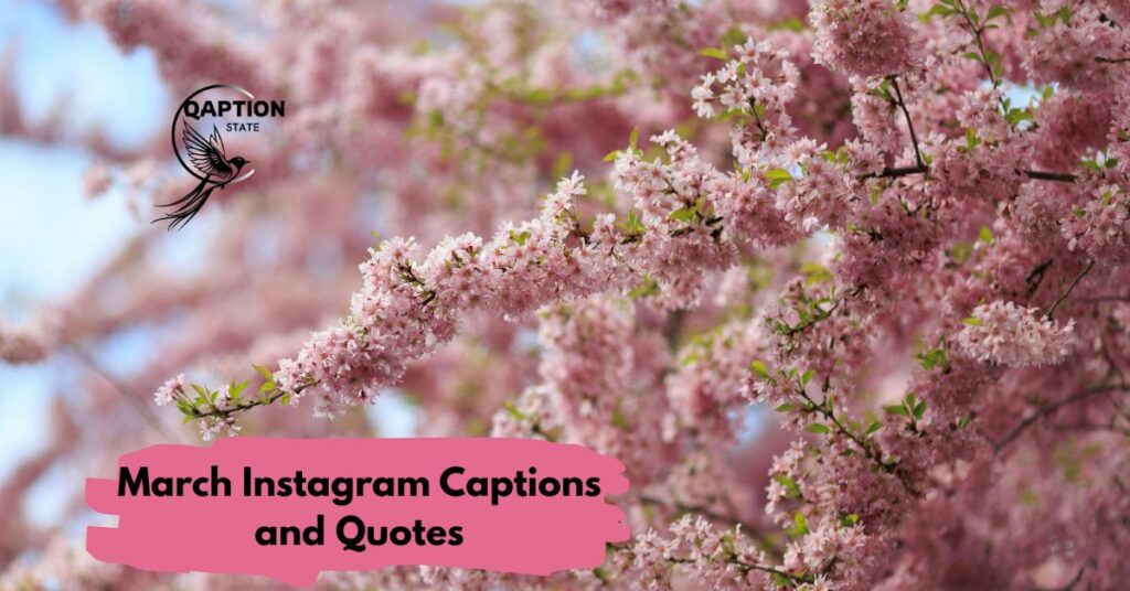 March Instagram Captions and Quotes