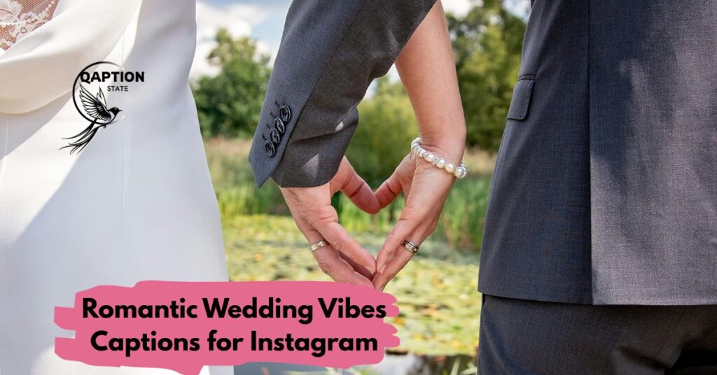 Romantic Wedding Vibes Captions for Instagram