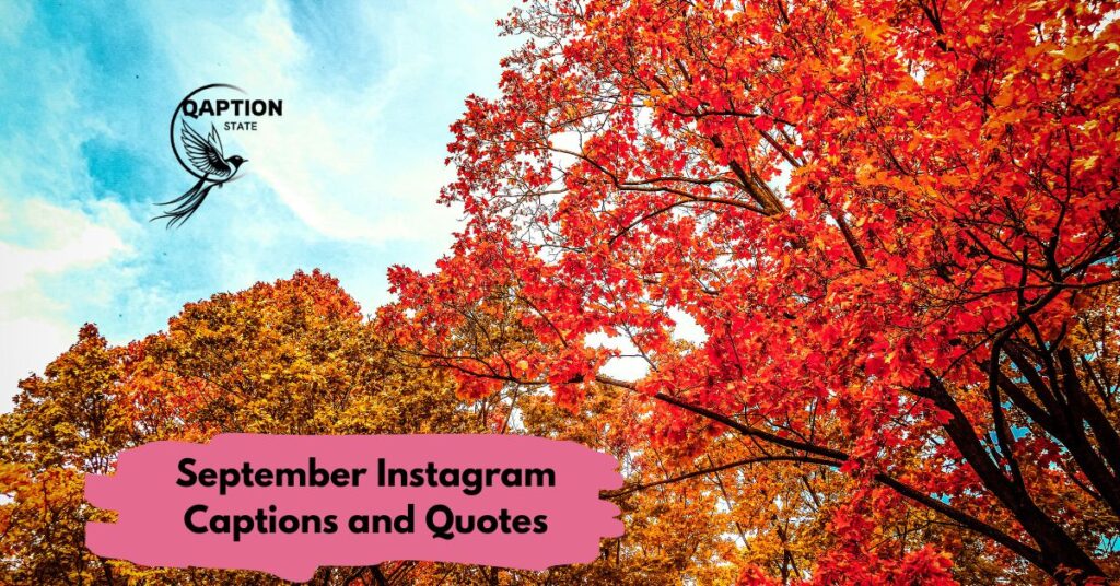 September Instagram Captions and Quotes 