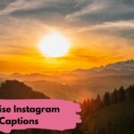 Sunrise Instagram Captions