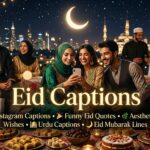 Best Eid Captions for Instagram and Wishes
