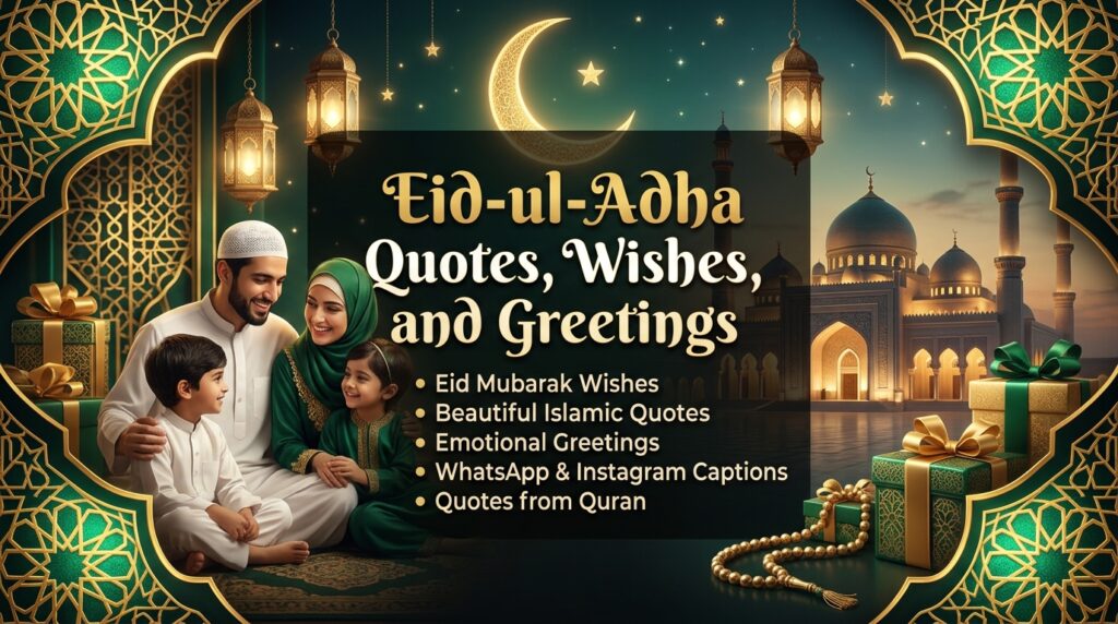 Best Eid-ul-Adha Quotes, Wishes & Captions 2026