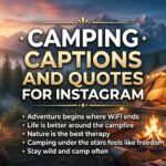 Camping Captions