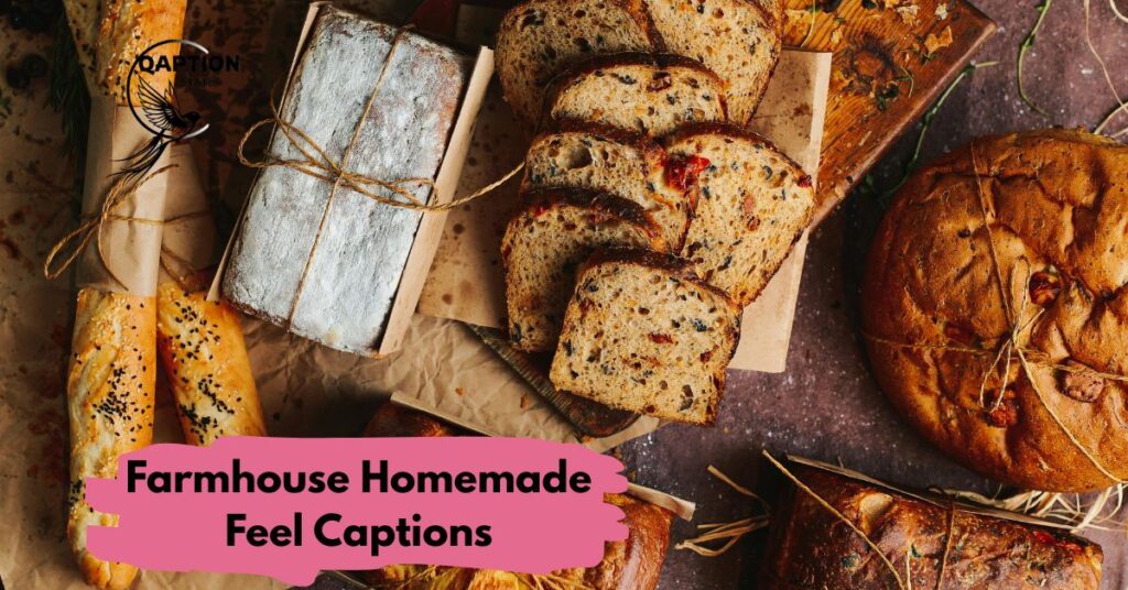 Farmhouse Homemade Feel Captions