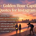 Golden Hour Captions and Quotes for Instagram