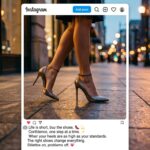 High Heel Captions and Quotes for Instagram