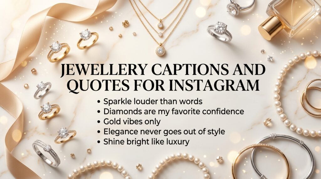 Jewellery Captions and Quotes for Instagram