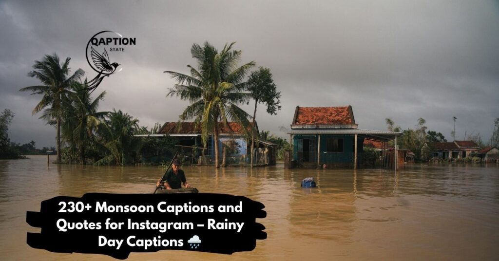 Monsoon Captions and Quotes for Instagram