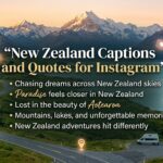 New Zealand Captions and Quotes for Instagram