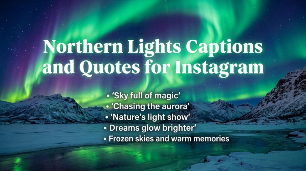 Northern Lights Captions