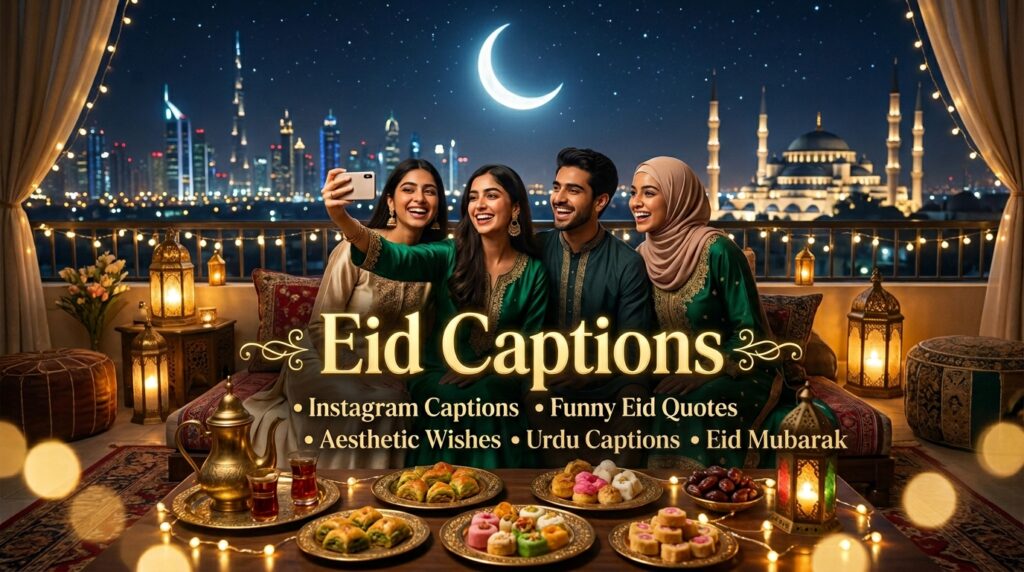 Short Eid Captions for Instagram