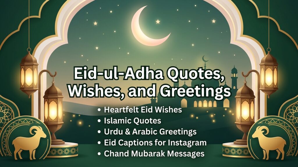 Short Eid-ul-Adha captions for Instagram