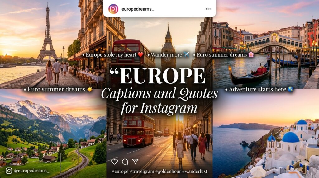 Short Europe Captions