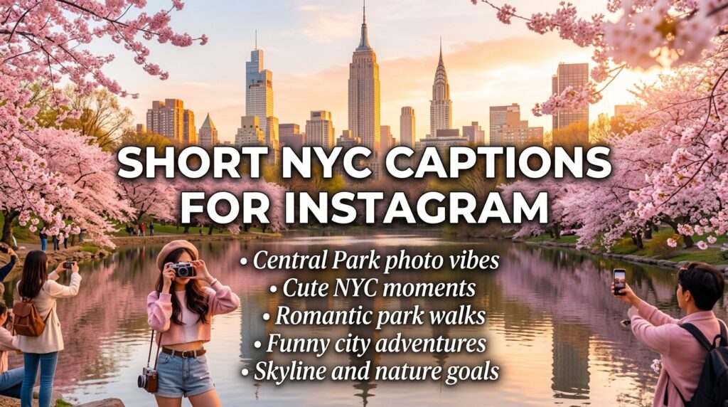 Short NYC Captions for Instagram