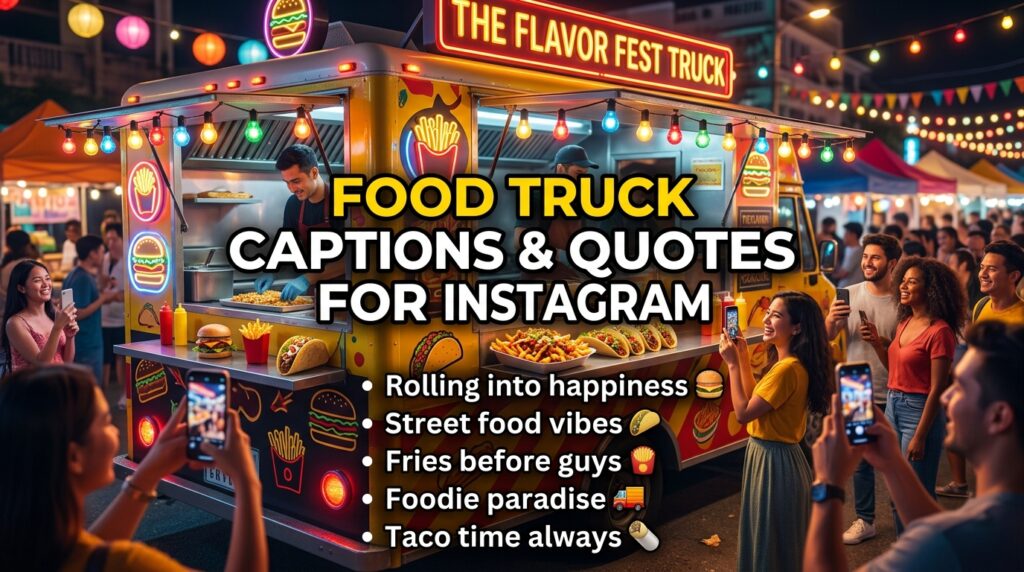 Street Food Lover Captions