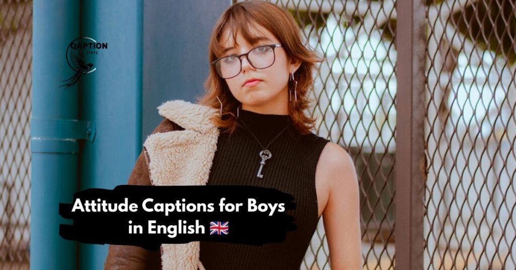 Attitude Captions for Boys in English 🇬🇧