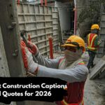 Best Construction Captions and Quotes for 2026
