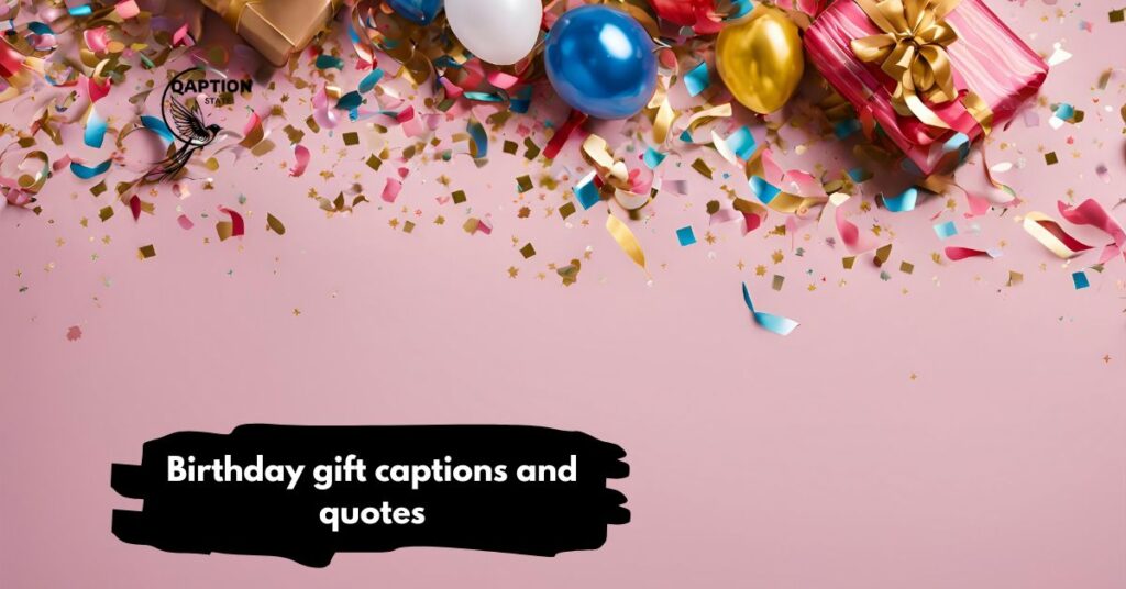 Christmas gift captions and quotes