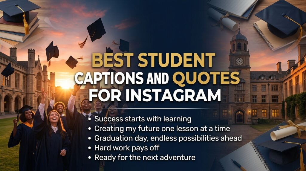 College Life Captions for Instagram