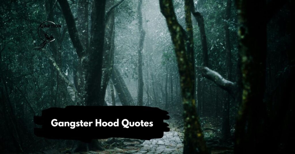 Gangster Hood Quotes