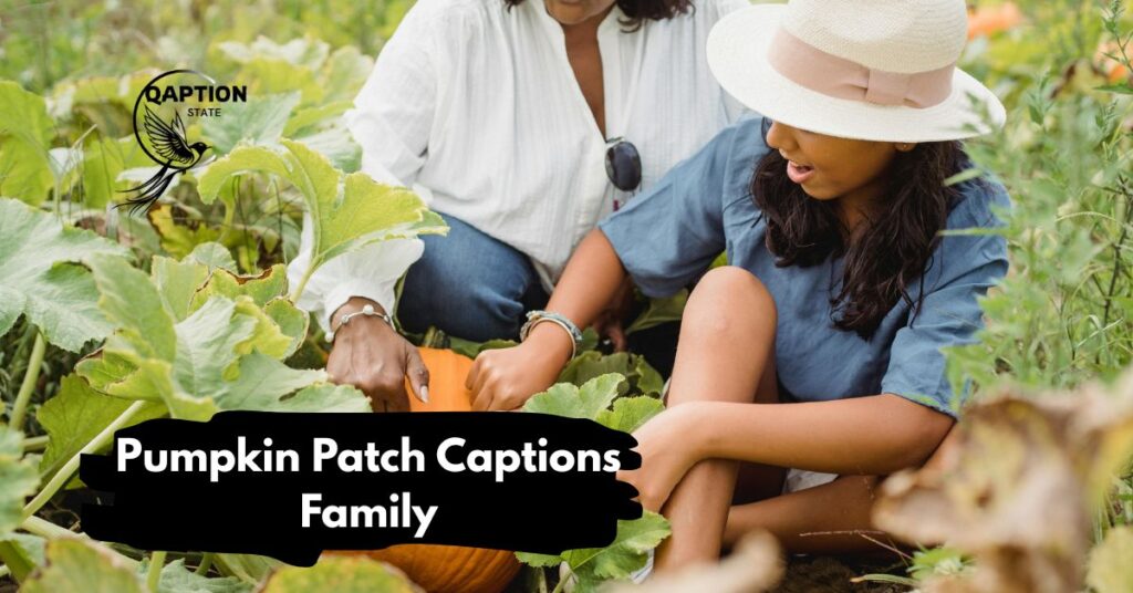 Pumpkin Patch Captions Family 