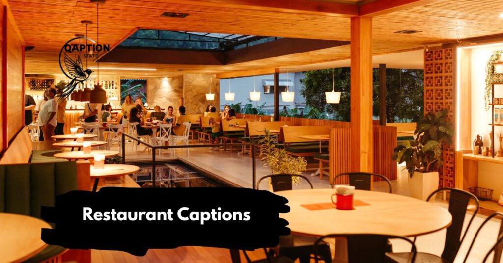 Restaurant Captions