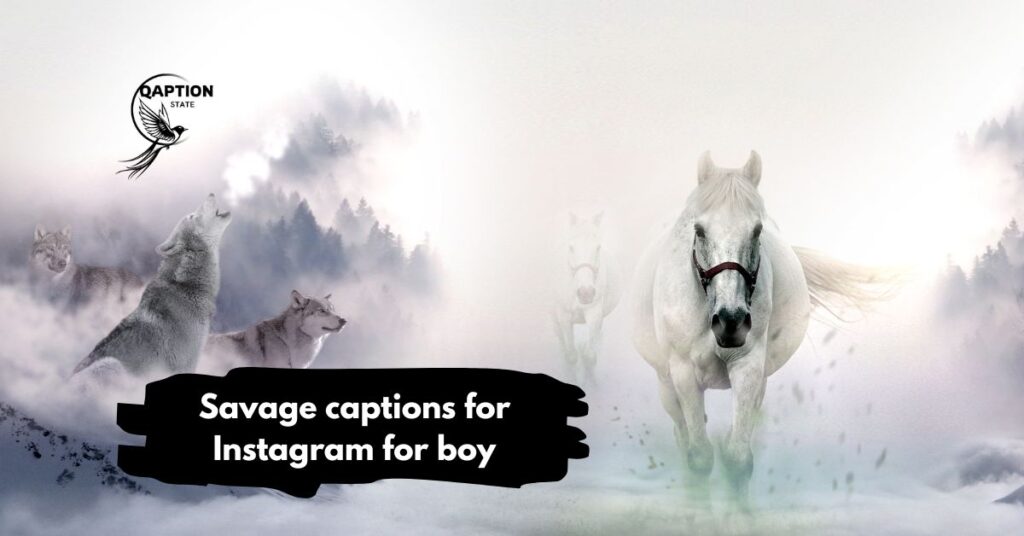 Savage captions for Instagram for boy