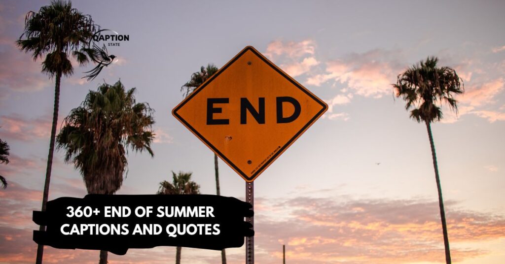 360+ End of Summer Captions and Quotes