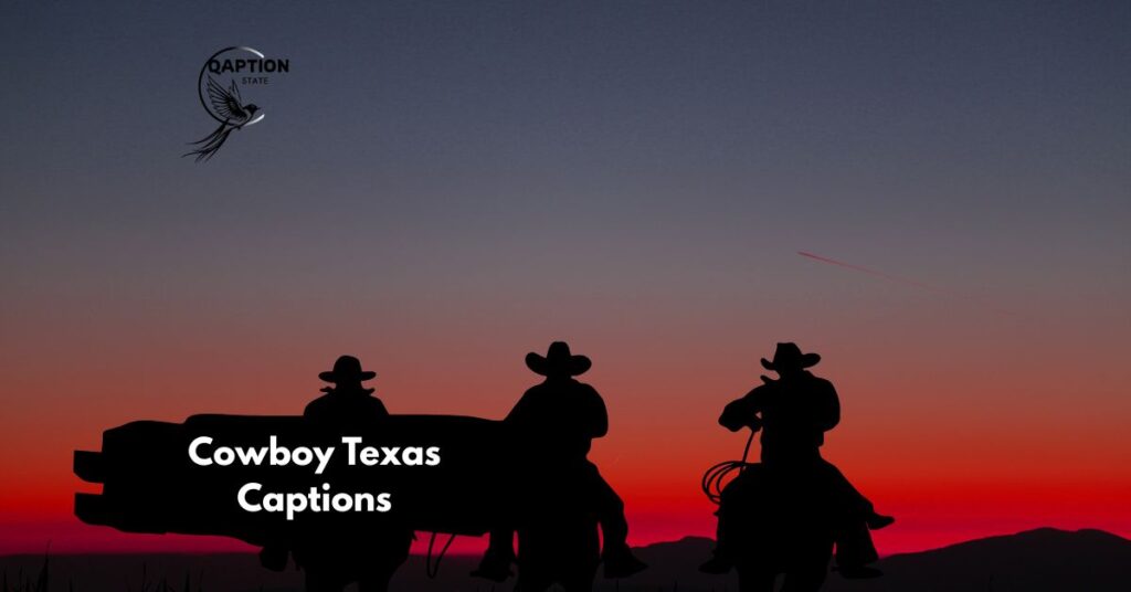 Cowboy Texas Captions