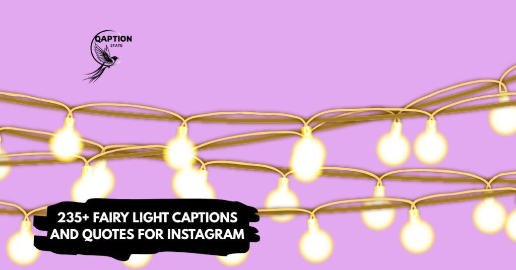235+ Fairy Light Captions and Quotes for Instagram