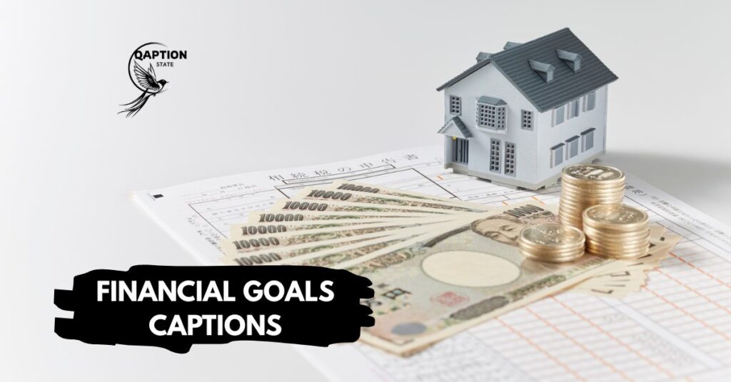 Financial Goals Captions