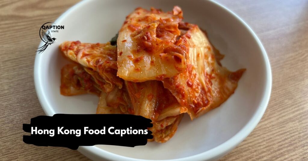 Hong Kong Food Captions