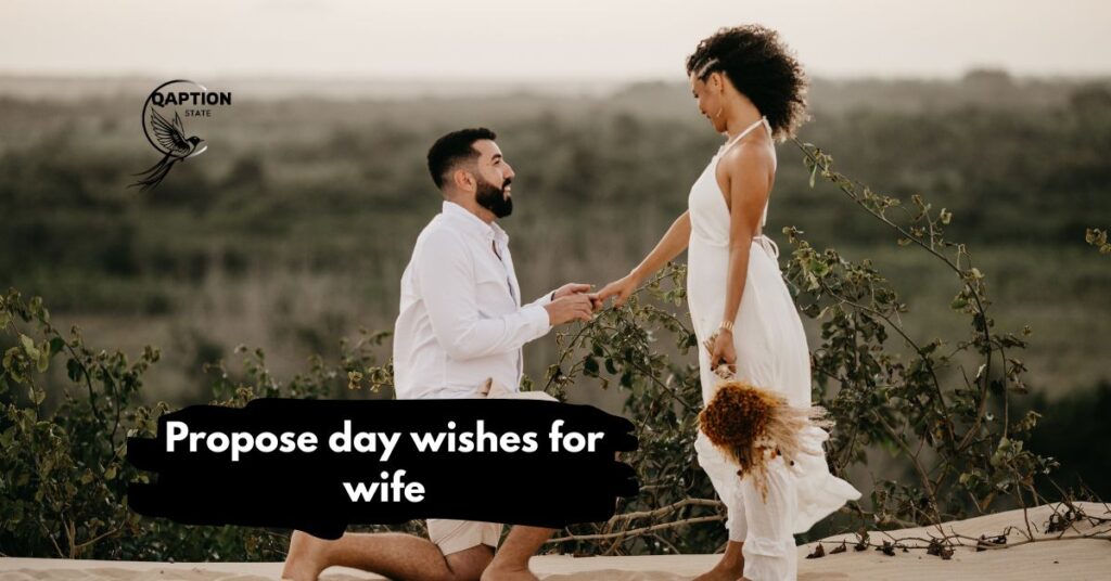 Propose day wishes for wife