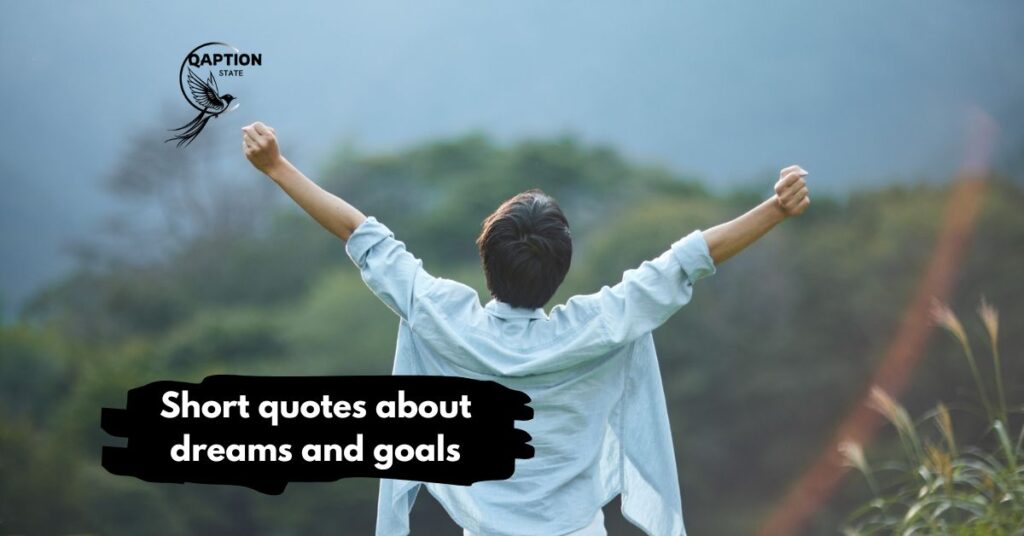 Short quotes about dreams and goals