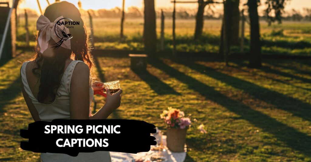 Spring Picnic Captions